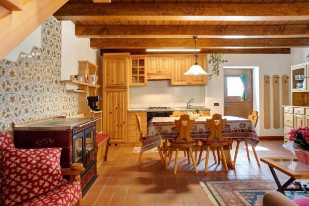 Chalet Berghof l'Aret - kitchen