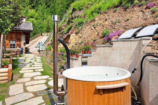 Chalet Berghof l'Aret - Whirlpool bath