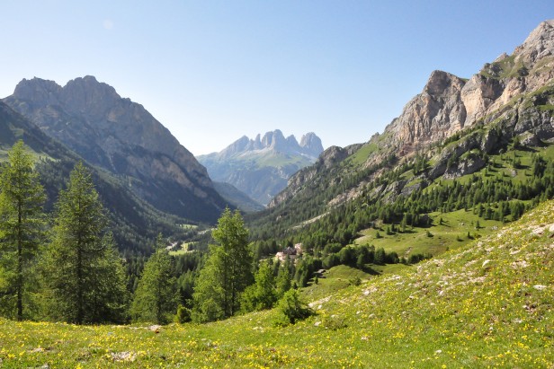 Rifugio Contrin - Am Fuße der Marmolada