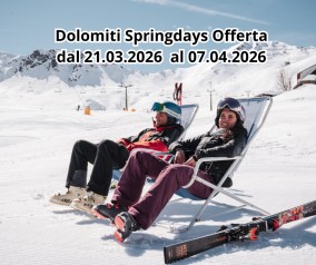 Dolomiti Springdays: End-of-Season Special Offer